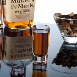 Thunder Group PLTHSG015CC 1.5 Oz. Plastic Shooter / Dessert Shot Glass